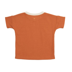 Goldie Waffle Tee (Apricot)