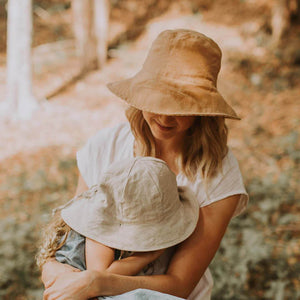 Ladies Reversible Sun Hat (Marguerite/Maize)