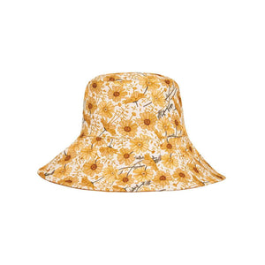 Ladies Reversible Sun Hat (Marguerite/Maize)