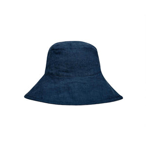 Ladies Reversible Sun Hat (Paisley/Indigo)