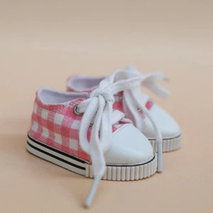 Dolls Gingham Sneaker (Pink)