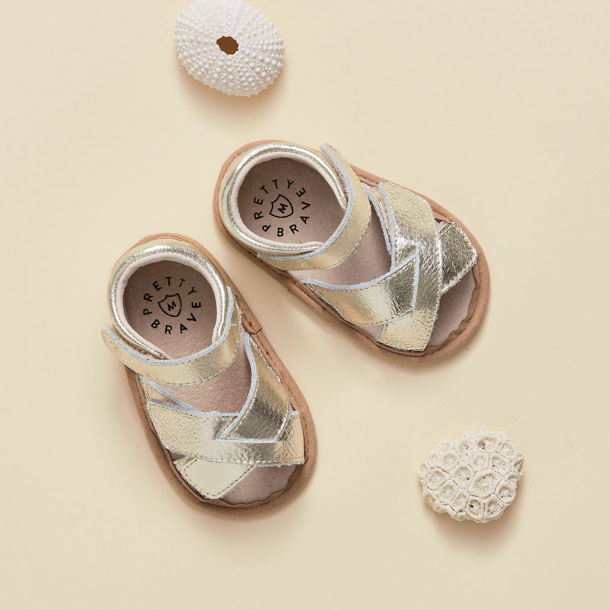 Gap on sale gold sandals