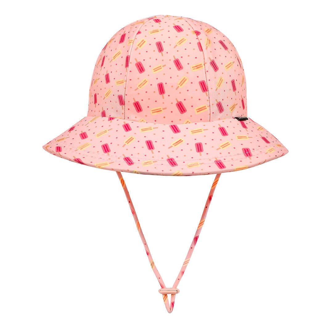 Lassig Swimwear - Sun Protection Flap Hat - Dots powder pink – Kidz District