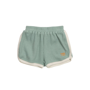 Sadie Waffle Shorts (Aquatic)