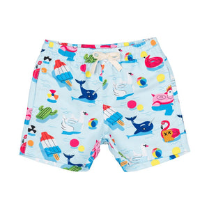 Pool Party Mesh Lined Boardshorts