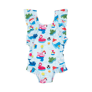 Pool Party One-Piece Swim