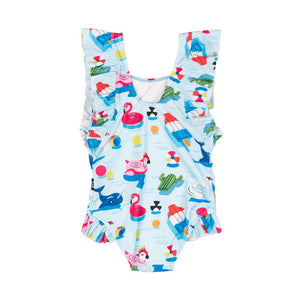 Pool Party One-Piece Swim