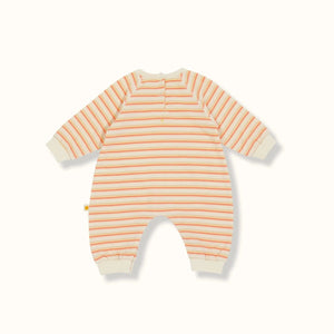 Tony Terry Romper (Peach Stripe)