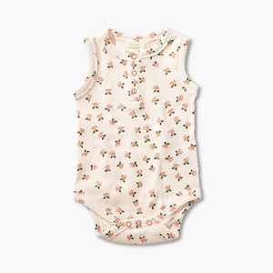 Winter Bouquet Waffle Tank Bodysuit