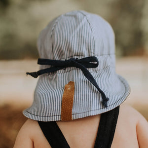 Baby Reversible Flap Hat (Charlie/Indigo)