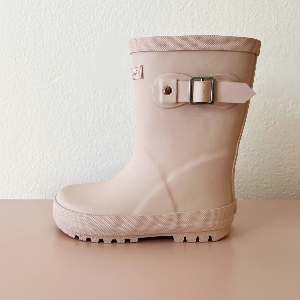 Natural Rubber Gumboots (Powder Pink)