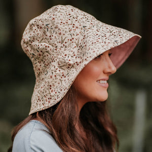 Vacationer Reversible Ladies Sun Hat (Lucy-Rosa)