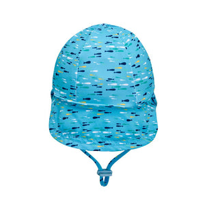 Boys Beach Legionnaire Hat (Fish)