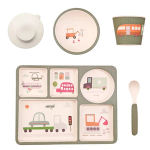 Divided Plate Set (Trucks & Diggers)