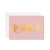 Pink Baby Universe Mini Greeting Card