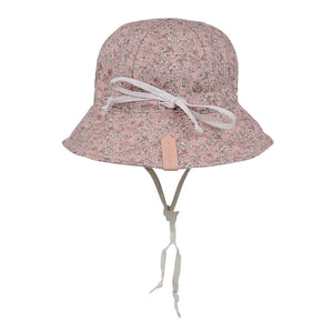 Girls Reversible Sun Hat (Florence/Flax)