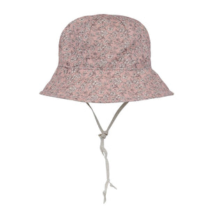 Girls Reversible Sun Hat (Florence/Flax)