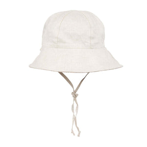 Girls Reversible Sun Hat (Frances/Flax)