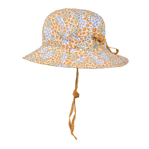 Girls Reversible Sun Hat (Mabel/Maize)