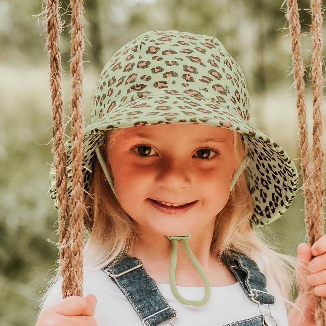 Girls Bucket Hat (Leopard)