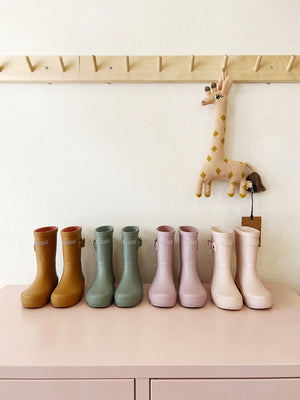 Natural Rubber Gumboots (Dusty Lilac)